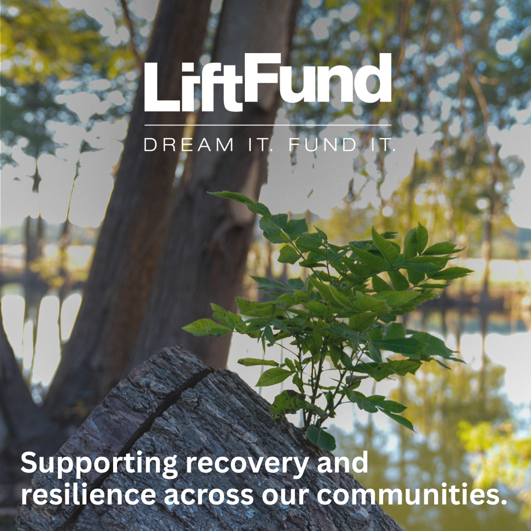 Nature photo with recovery supporting text