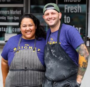 Elisa Trevino and Michael Grimes, Business Owners - The Beignet Stand